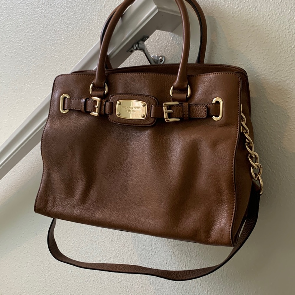 Michael Kors brown shoulder bag - LIKE-NEW condition!